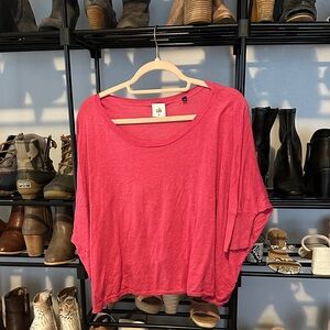 CAbi Vibrant Pink Blouse